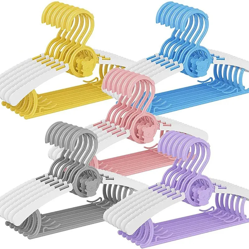Baby Clothing Hanging Rack - شماعات ملابس أطفال مانعة للانزلاق ،
