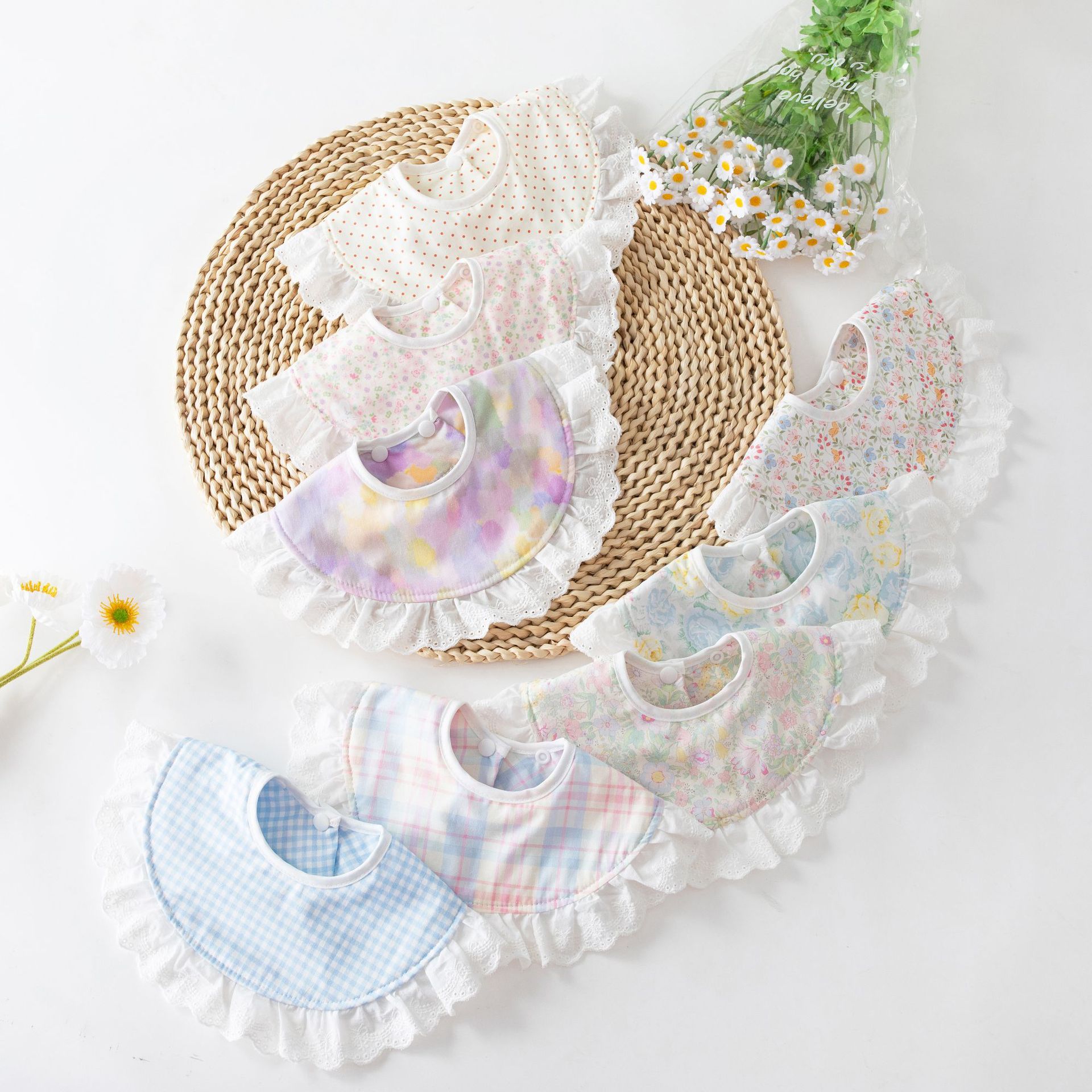 مناديل قطنية كتانية جديدة للأط - مراجعة Baby Clothing Dividers وسعره